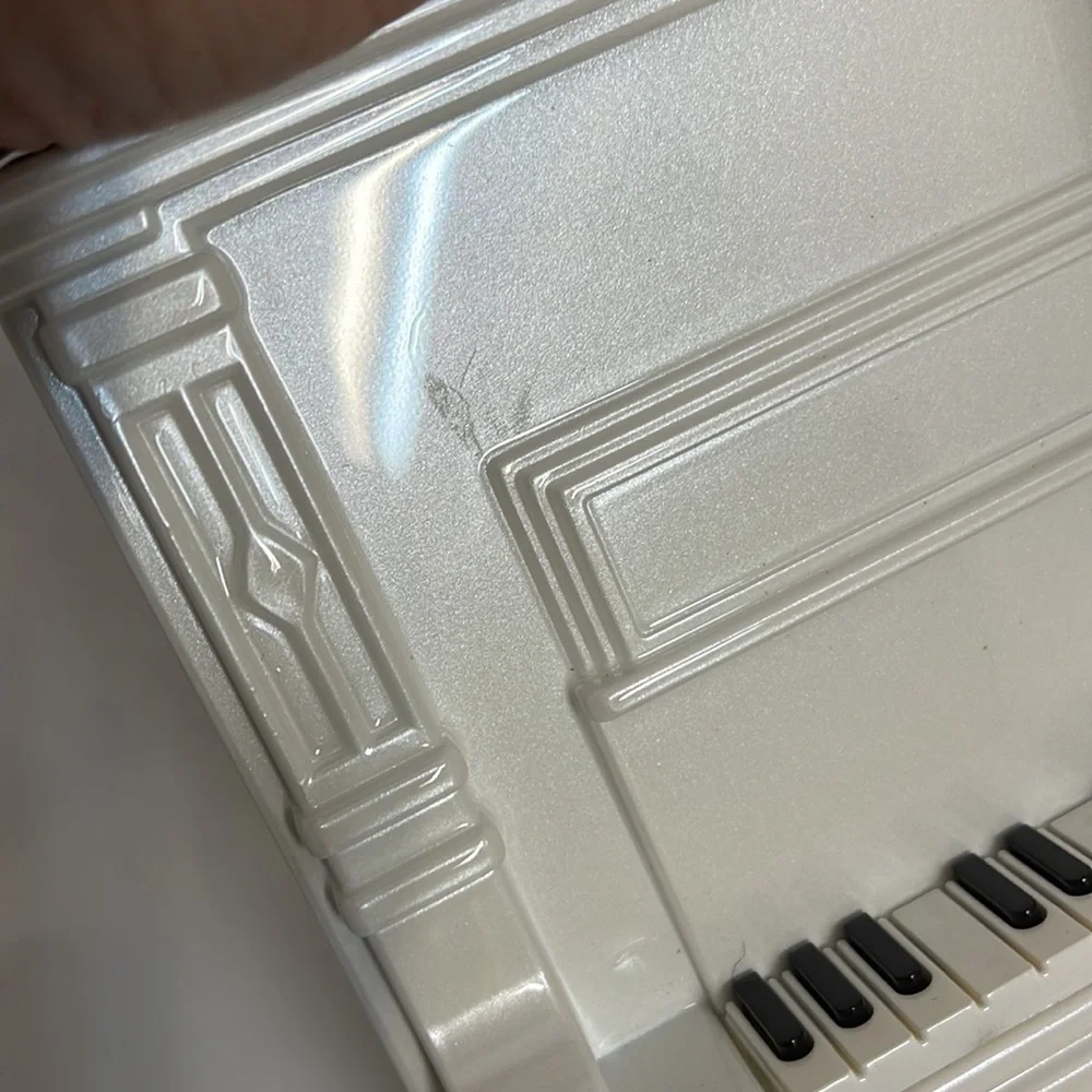 🆕 White Piano Crossbody Novelty Purse Bag - Picture 11 of 12